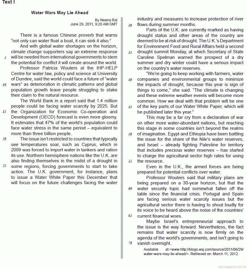 The Authors Main Purpose In Text I Is To 