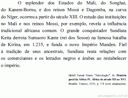 História geral da África, IV: África do século XII ao XVI