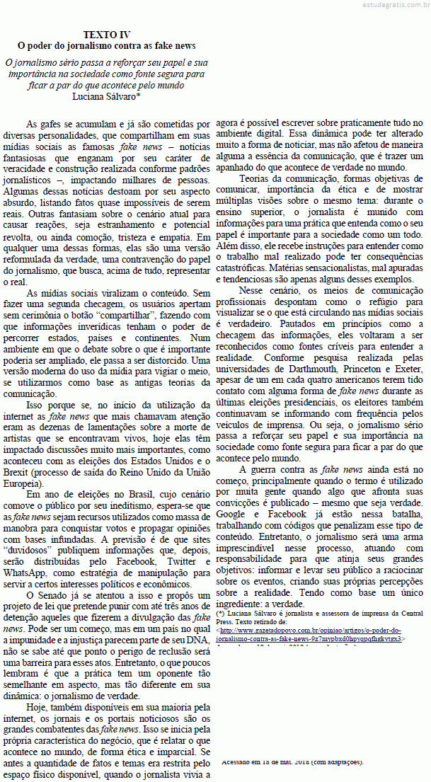 O significado do termo destacado que está corretamente i